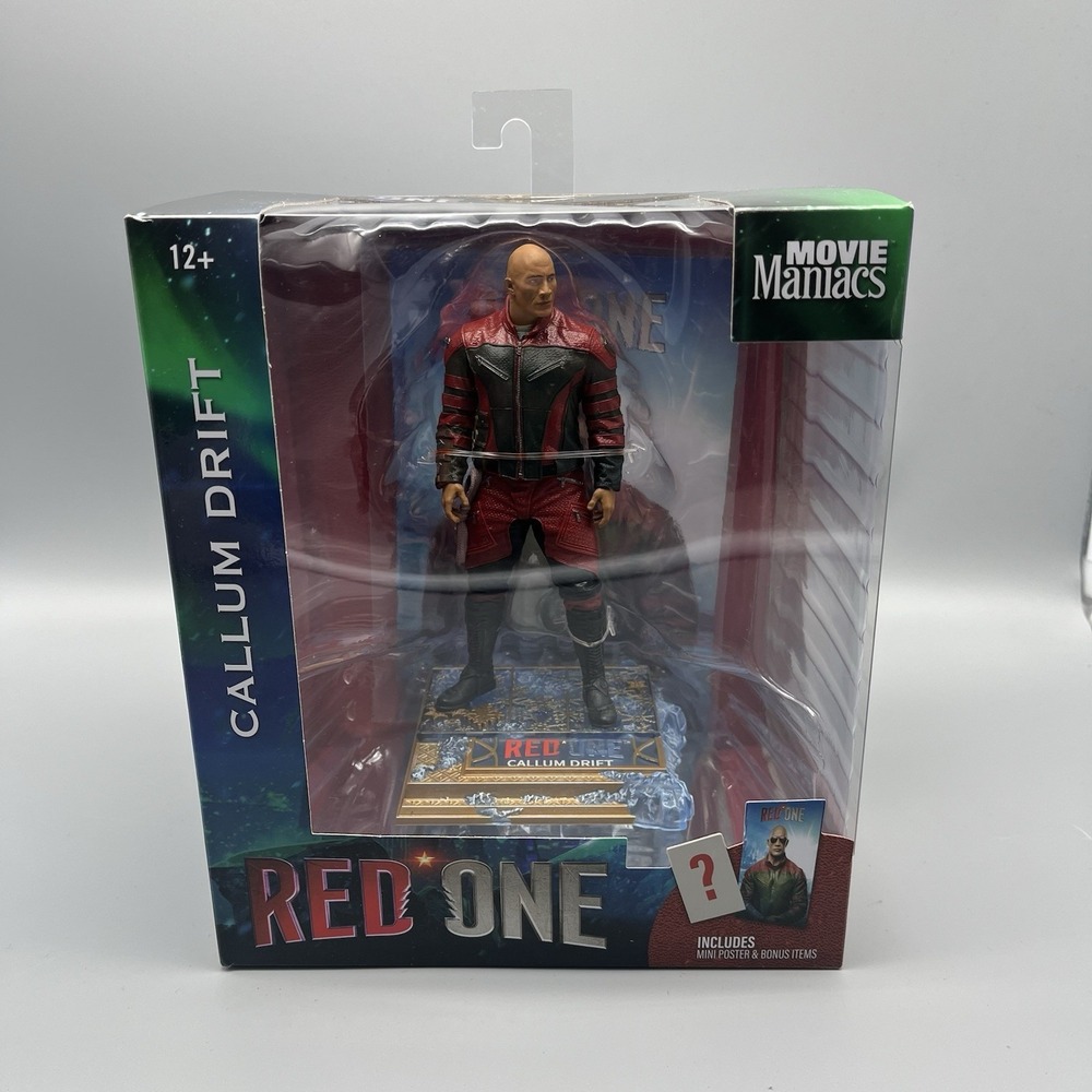 Mcfarlane Movie Maniacs Red One - Callum Drift Limited Edition‎ /4500 Figure